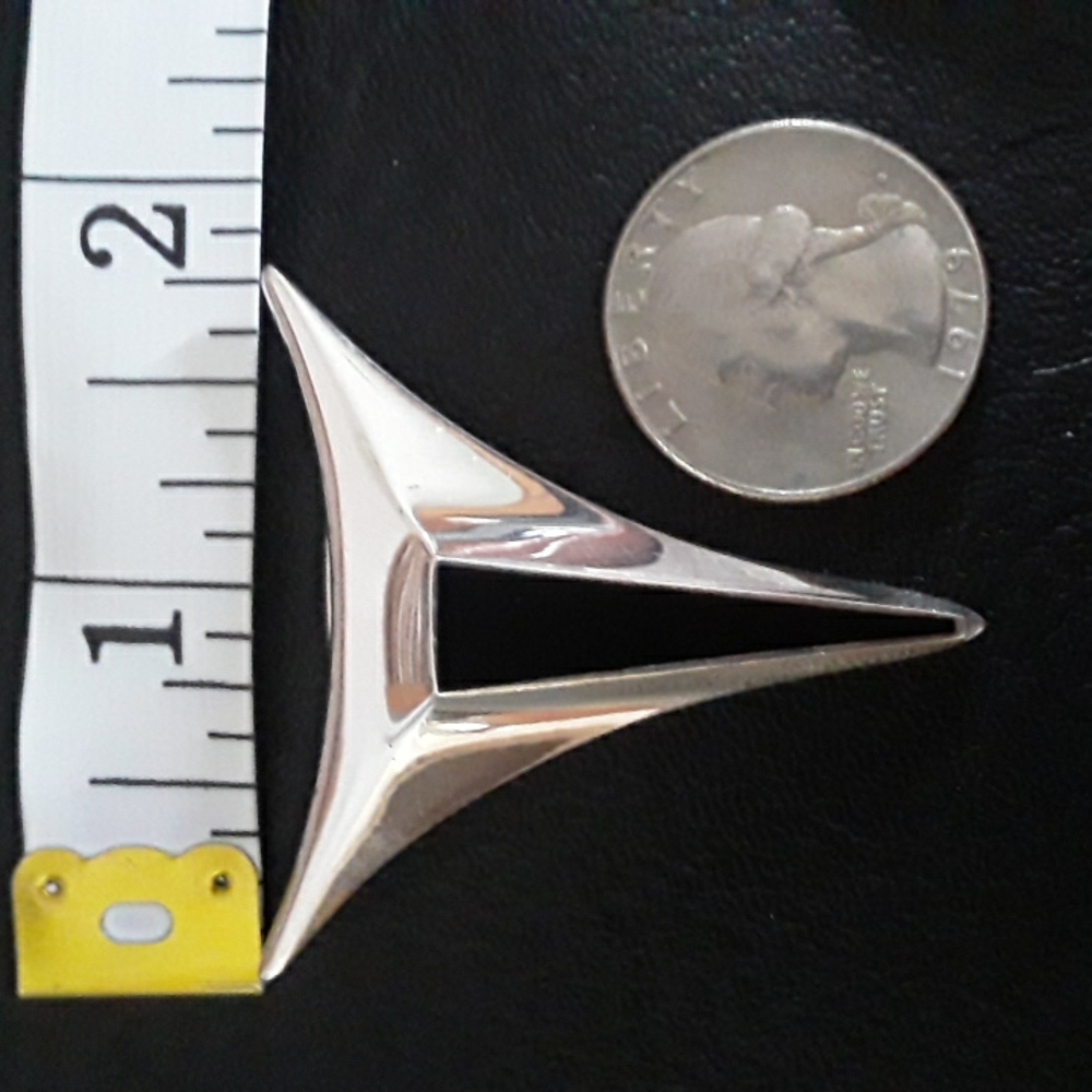 Vtg 925 Sterling Silver Brooch/pin - Picture 9 of 12